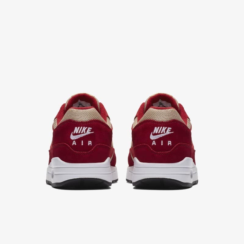 Nike air max 1 premium retro red on sale curry